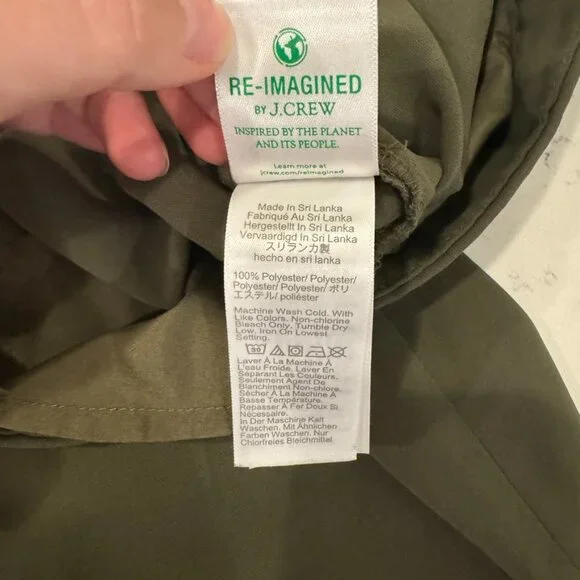 J. CREW | Green Jamie Pants Size 4 - Picture 8 of 8